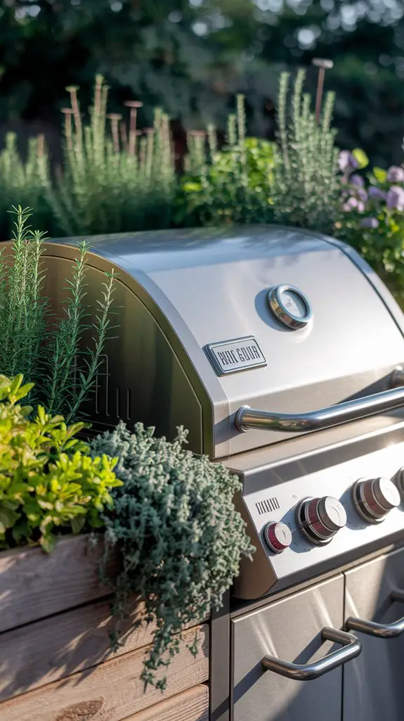 heat resistant herb selection