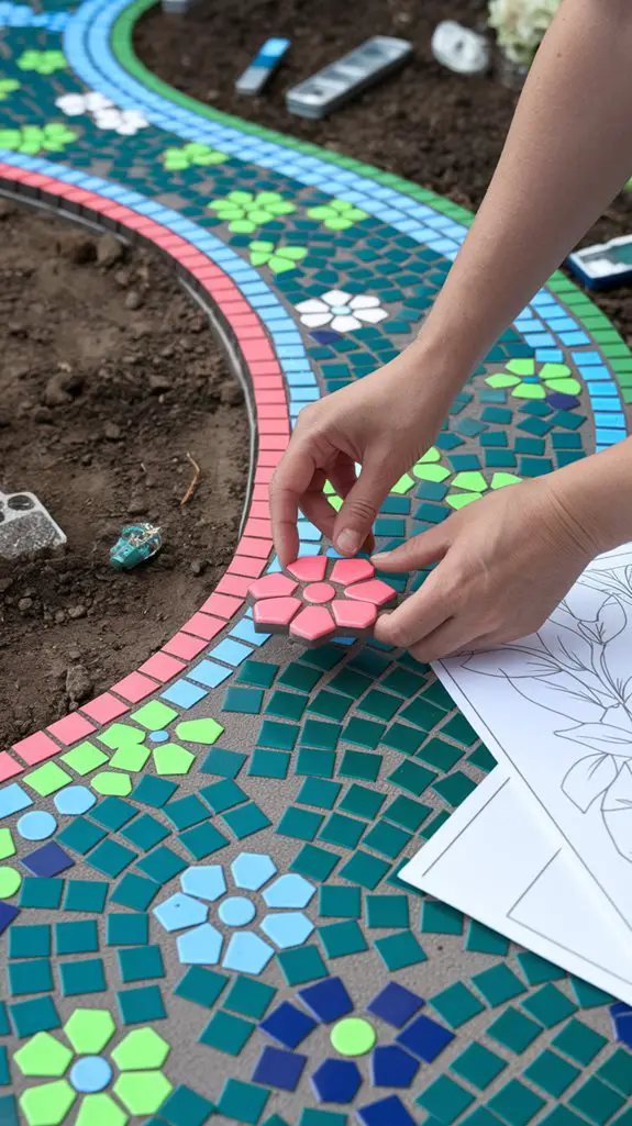 mosaic pathway creation process