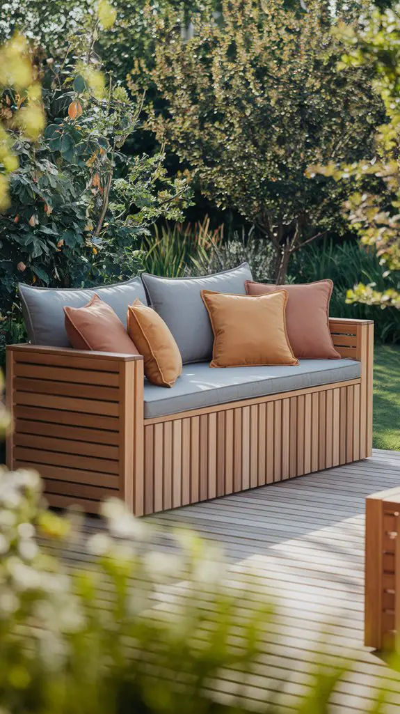 multi functional outdoor deck boxes