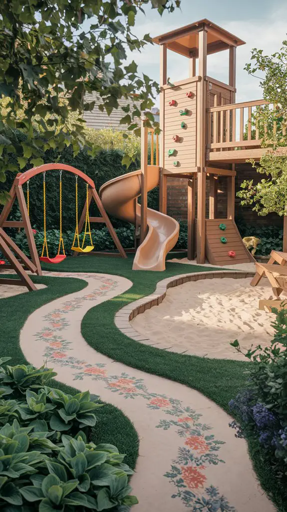 multi level play structure design