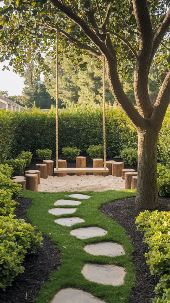 natural backyard play transformations