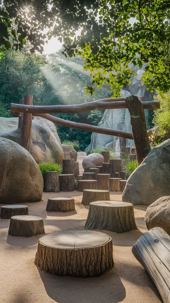 natural climbing structures benefits