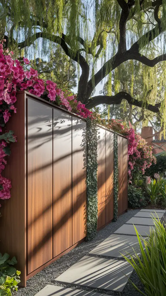 nature inspired outdoor cabinet design