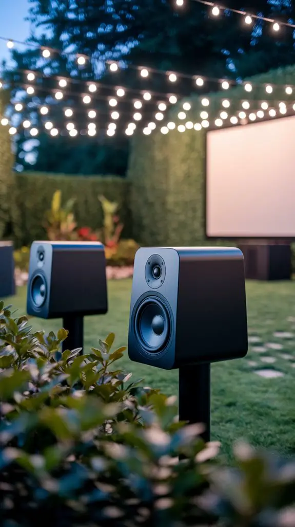 outdoor audio system options