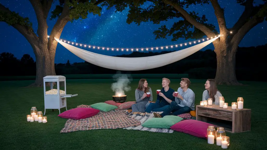Why Set Up an Outdoor Movie Night?