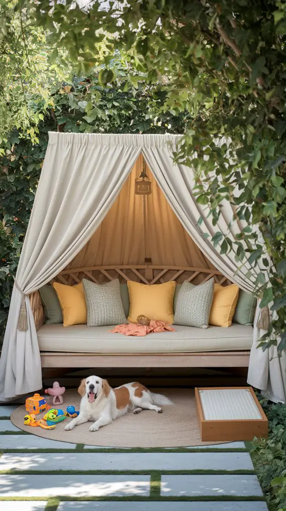 outdoor daybeds for pets