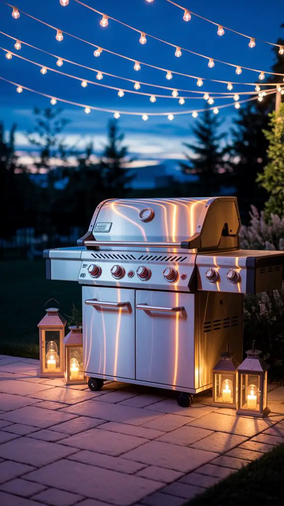 outdoor lighting for grilling