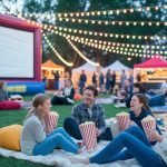 What Are Fun Outdoor Movie Setups for Block Parties?