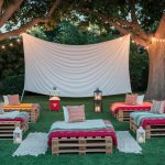 Backyard Movie Setup Ideas for Camping Fun