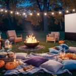 Fall Gathering Ideas for Outdoor Movie Nights