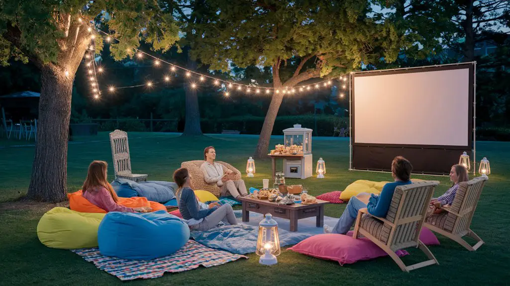 Fun Outdoor Movie Party Theme Ideas
