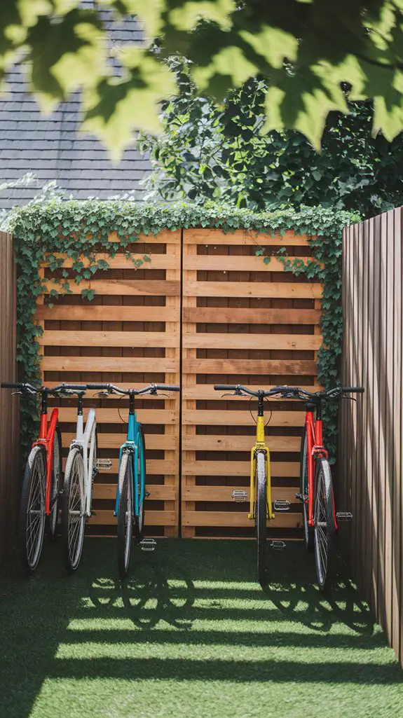 pallet bike storage solutions