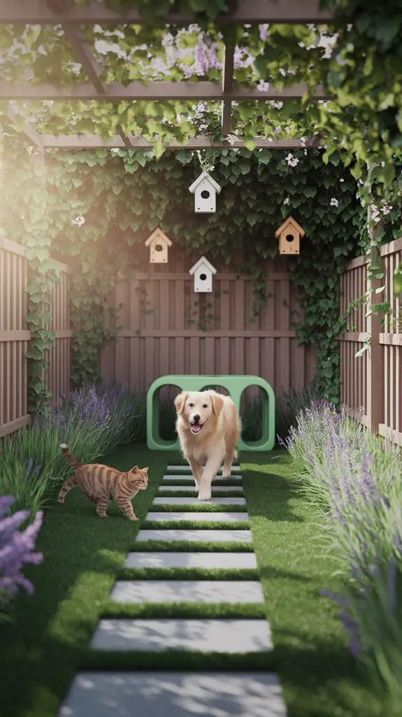pet activity safe zones