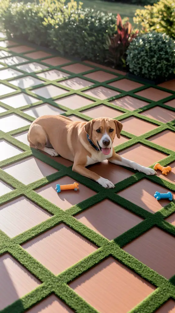 pet friendly composite decking options