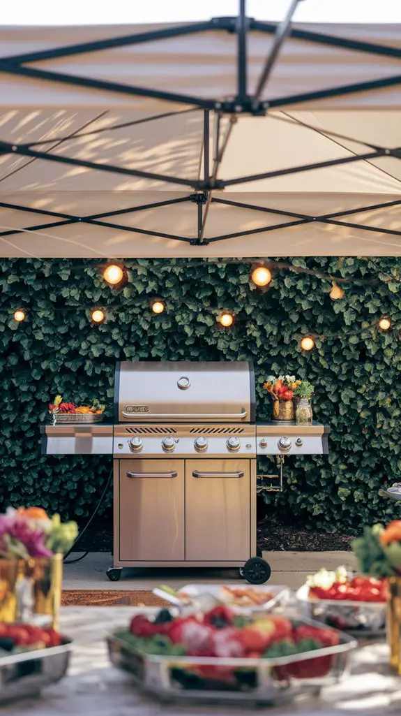 portable grilling canopy solutions