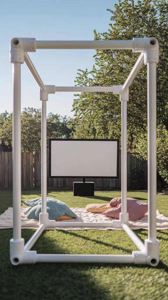 portable pvc frame construction