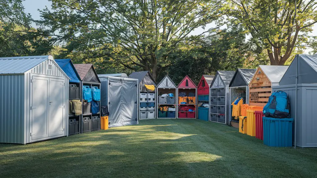 portable storage for camping