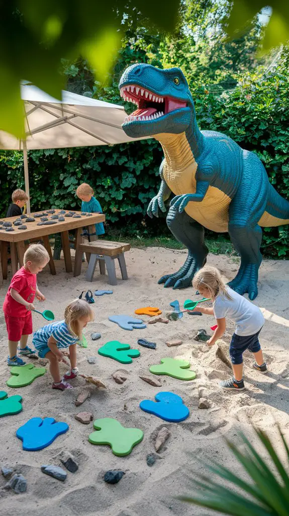 prehistoric adventure play area