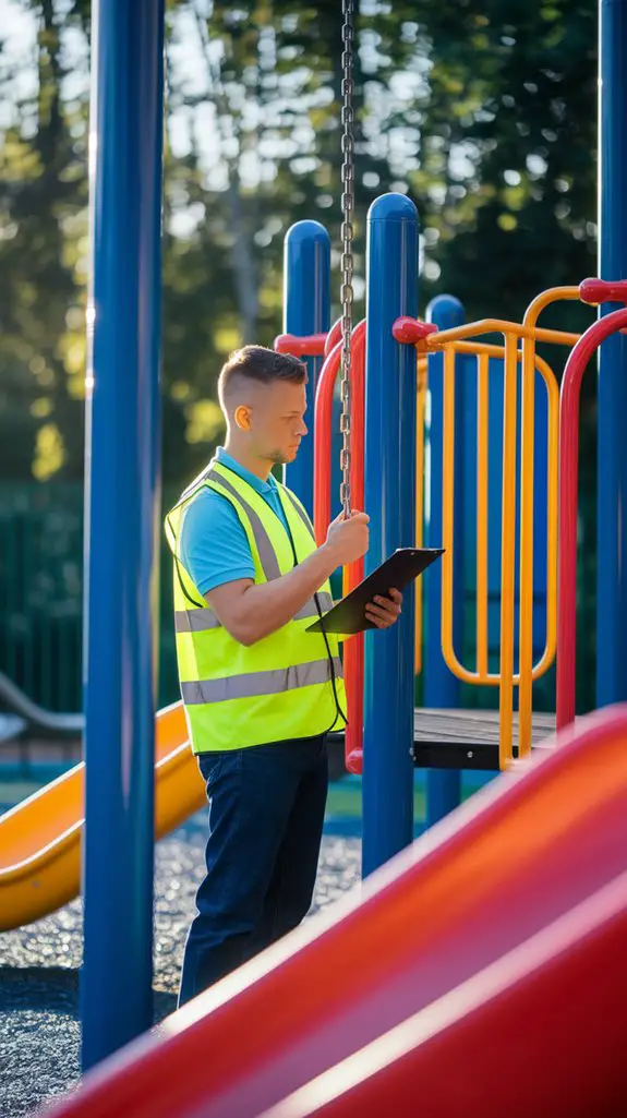 regular playground safety inspections