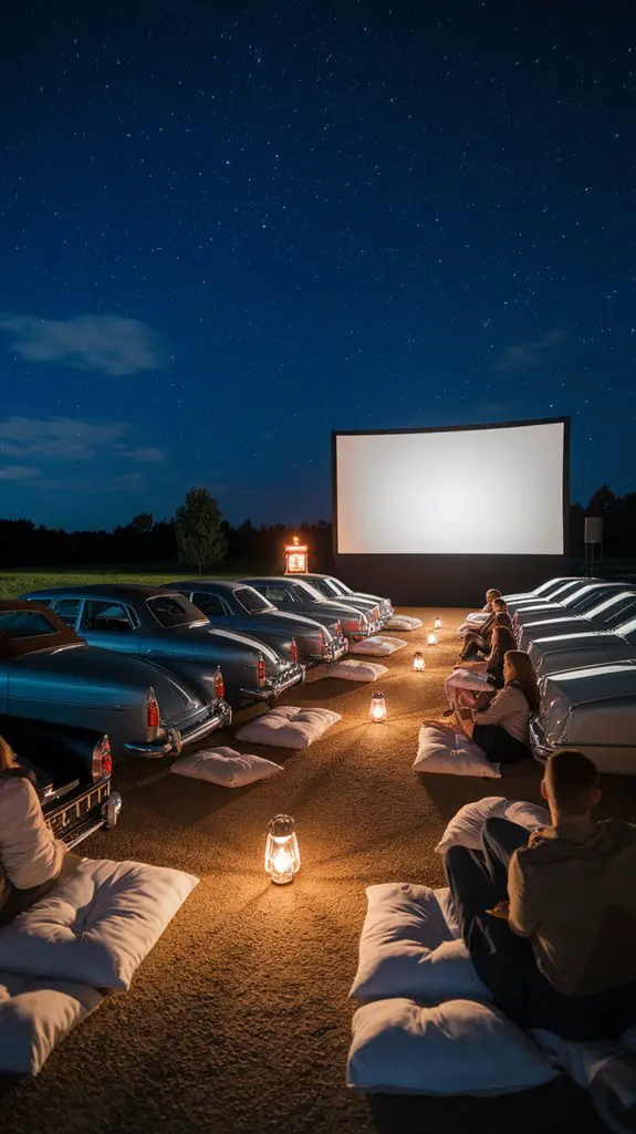 retro backyard drive in experience