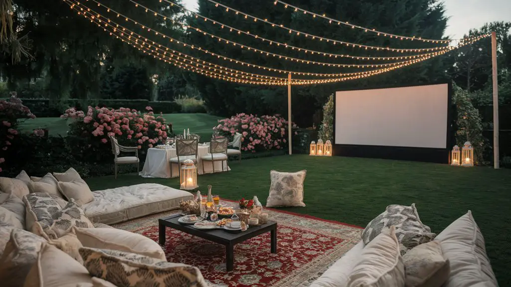 romantic outdoor movie ideas