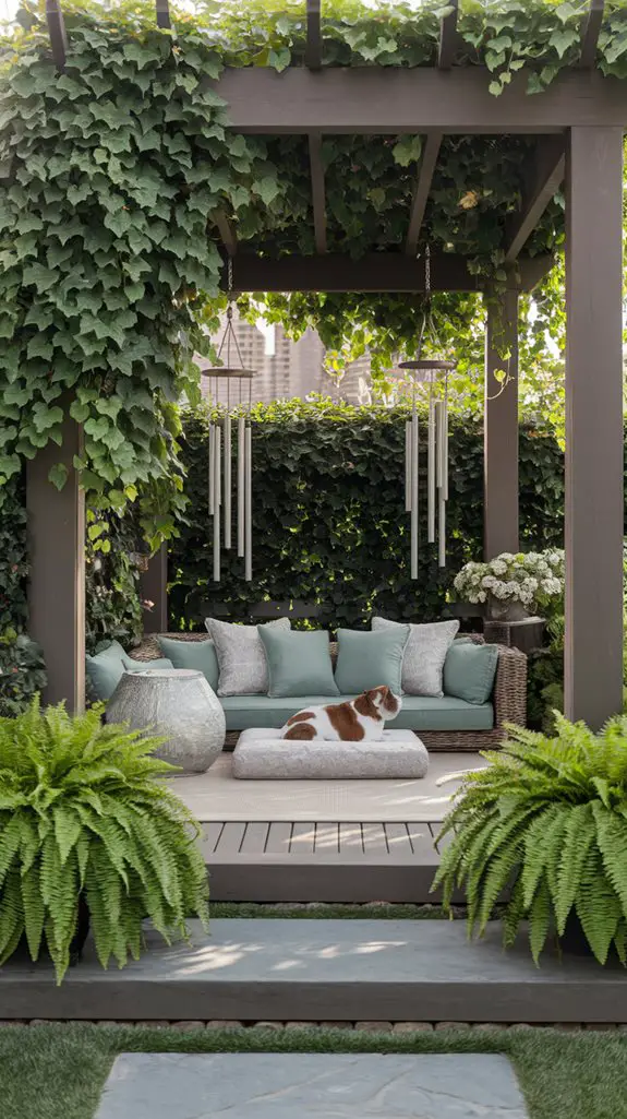 shaded outdoor weather shelters