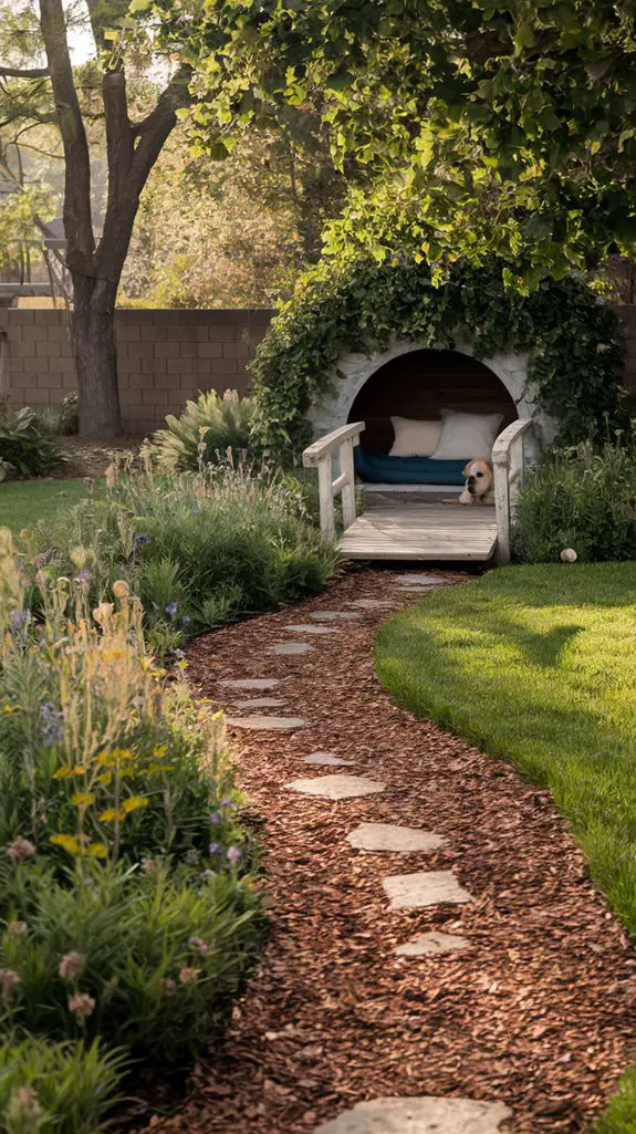 soft natural paw friendly paths
