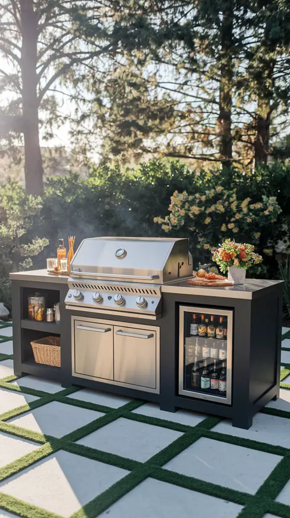 versatile outdoor cooking stations