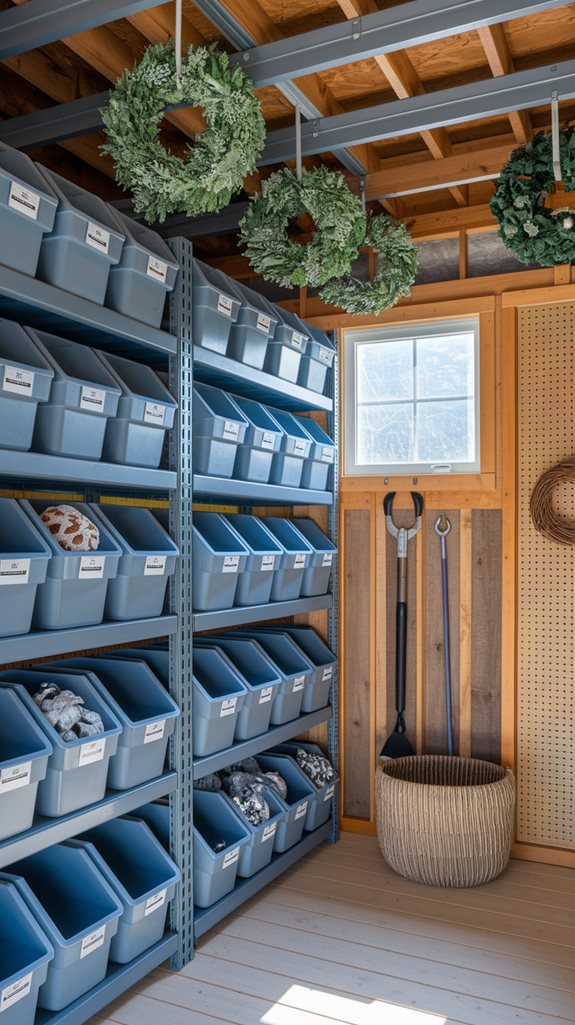 weather resistant shed organization solutions