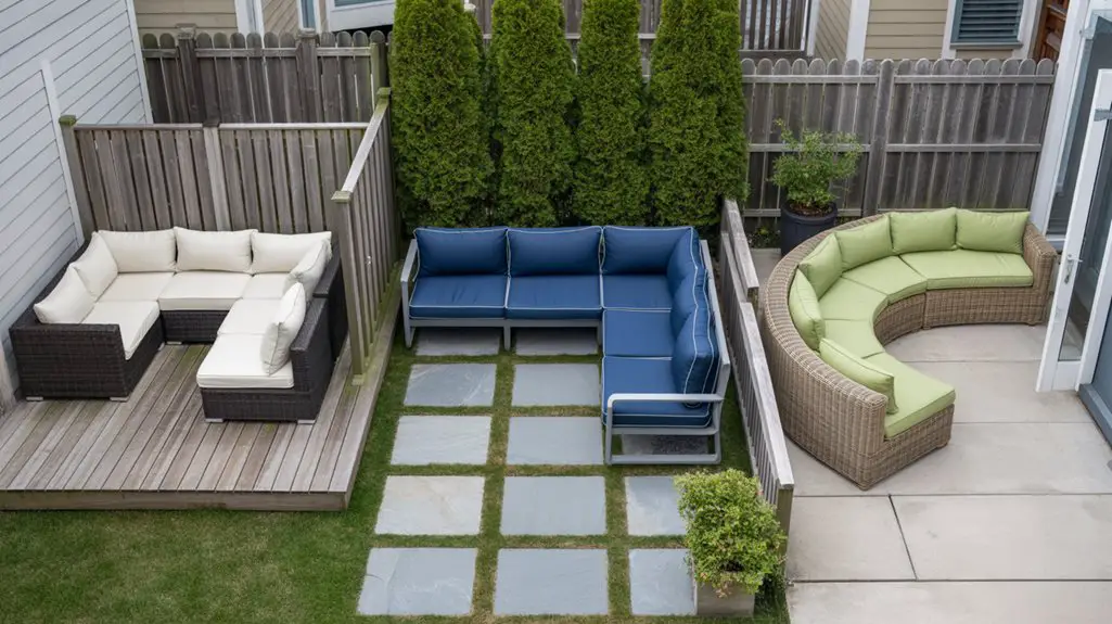 3 Best Outdoor Sectional Sofas for Small Backyards That Maximize Space