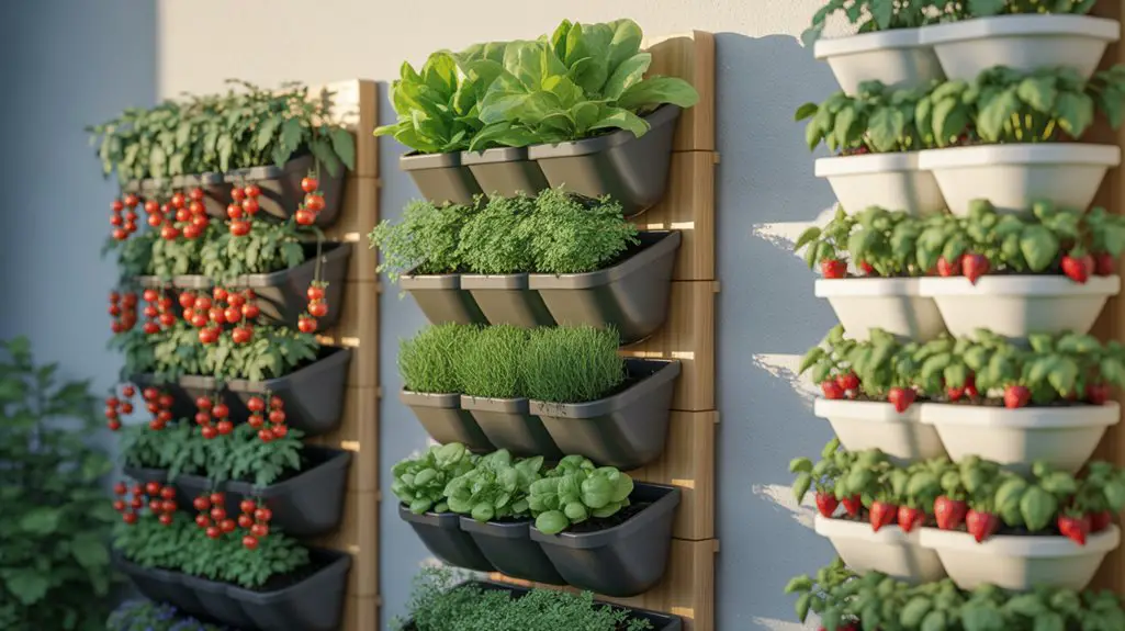 maximize vertical gardening space